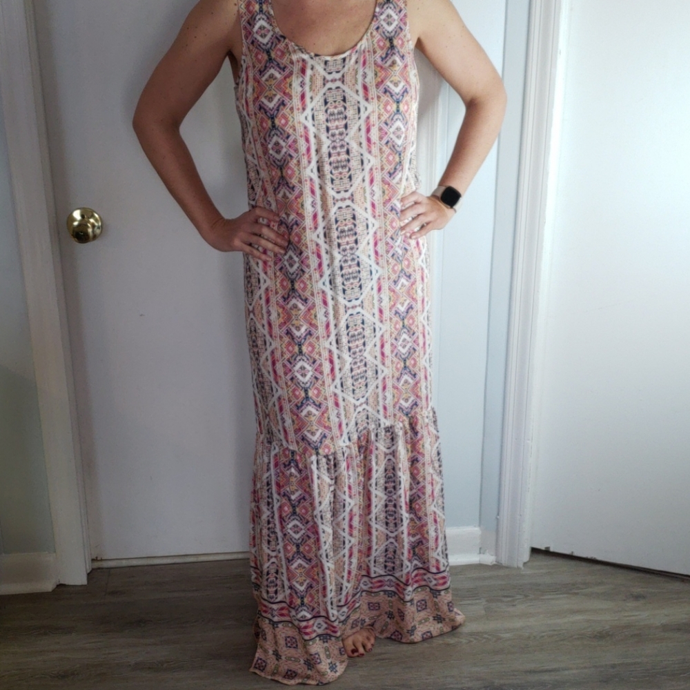 Splendid Boho printed maxi sz M